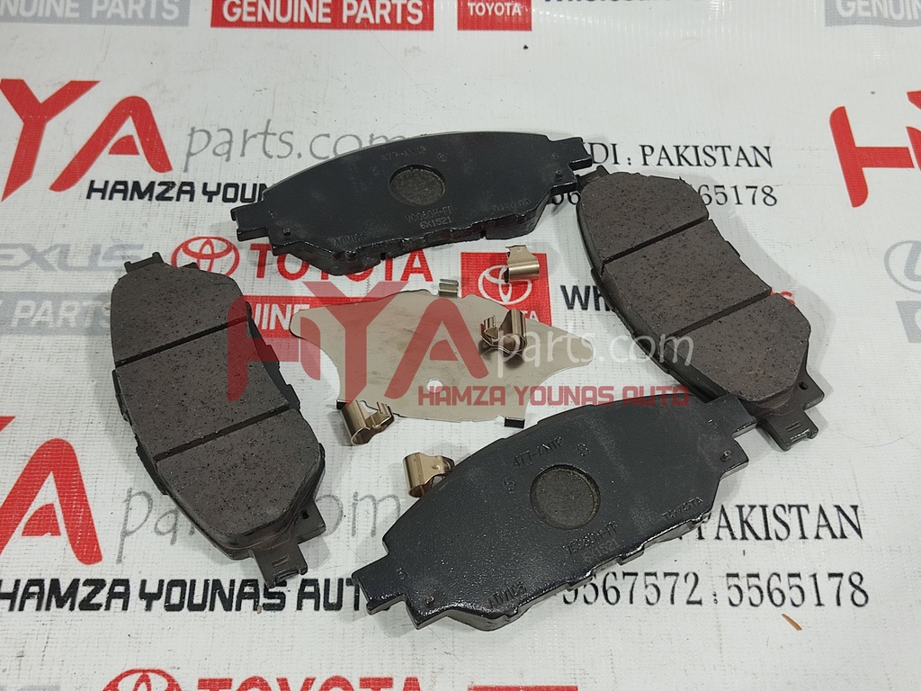 [04465-0K420] PAD KIT, DISC BRAKE, FRONT