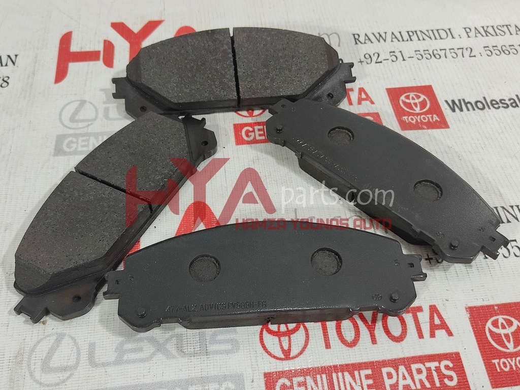 [04465-48150] PAD KIT, DISC BRAKE, FRONT