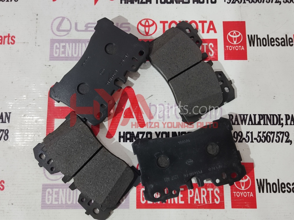 [04465-50260] PAD KIT, DISC BRAKE, FRONT
