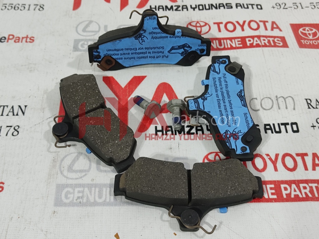 [04466-06080] PAD KIT, DISC BRAKE, REAR