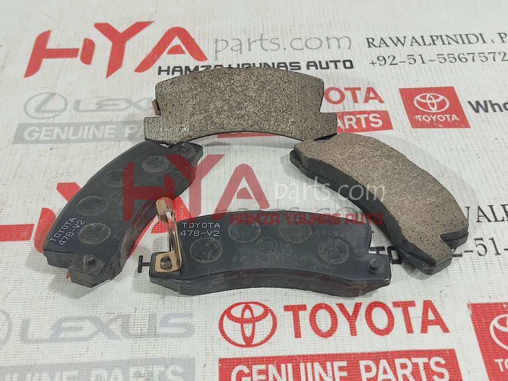 [04466-32050] PAD KIT, DISC BRAKE, REAR