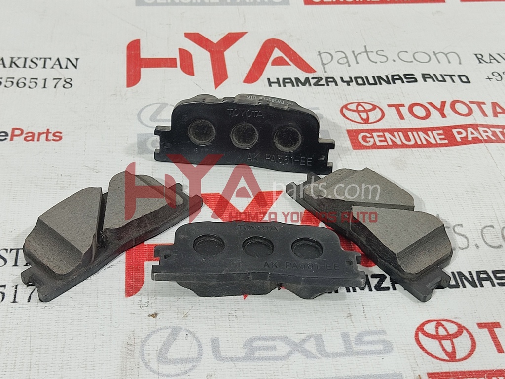 [04466-33140] PAD KIT, DISC BRAKE, REAR