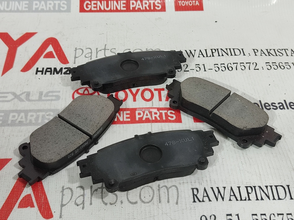 [04466-48130] PAD KIT, DISC BRAKE, REAR