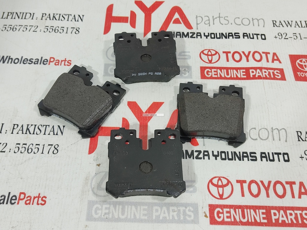 [04466-50130] PAD KIT, DISC BRAKE, REAR