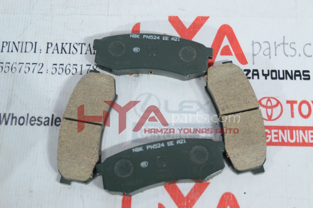 [04466-60080] PAD KIT, DISC BRAKE, REAR