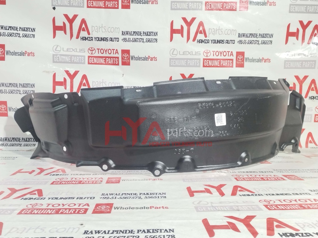 [53876-60021] LINER, FRONT FENDER, LH (FENDER SHIELD)