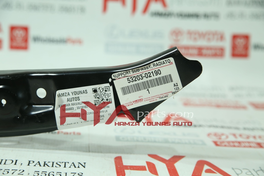 SUPPORT SUB-ASSY, RADIATOR, LH | H Y A parts