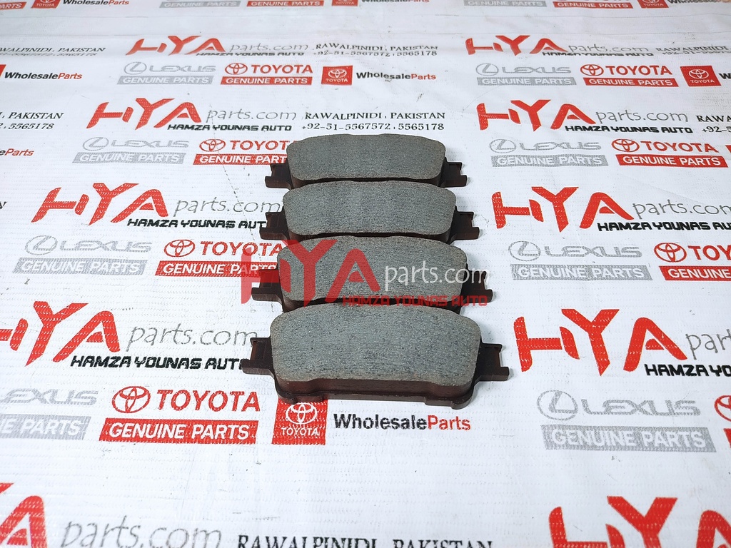 [04466-28120] PAD KIT, DISC BRAKE, REAR