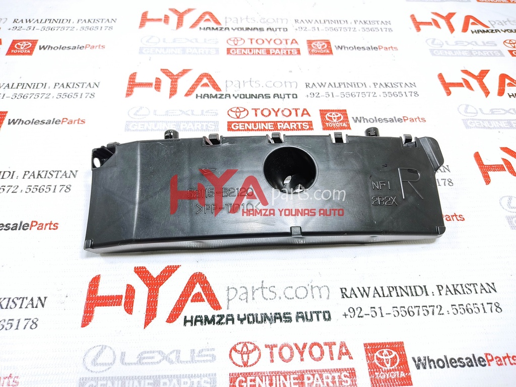 [52115-B2120] SUPPORT, FRONT BUMPER SIDE, RH (BUMPER SPACER)