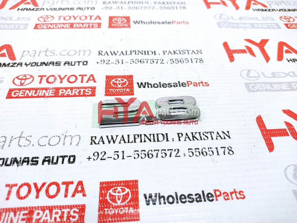 PLATE, REAR BODY NAME, NO.3 (EMBLEM / MONOGRAM) | H Y A parts