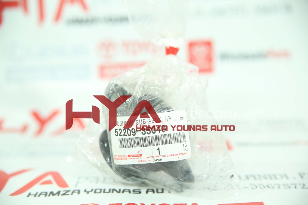 [52209-35011] CUSHION SUB-ASSY, REAR END BODY MOUNTING, UPPER
