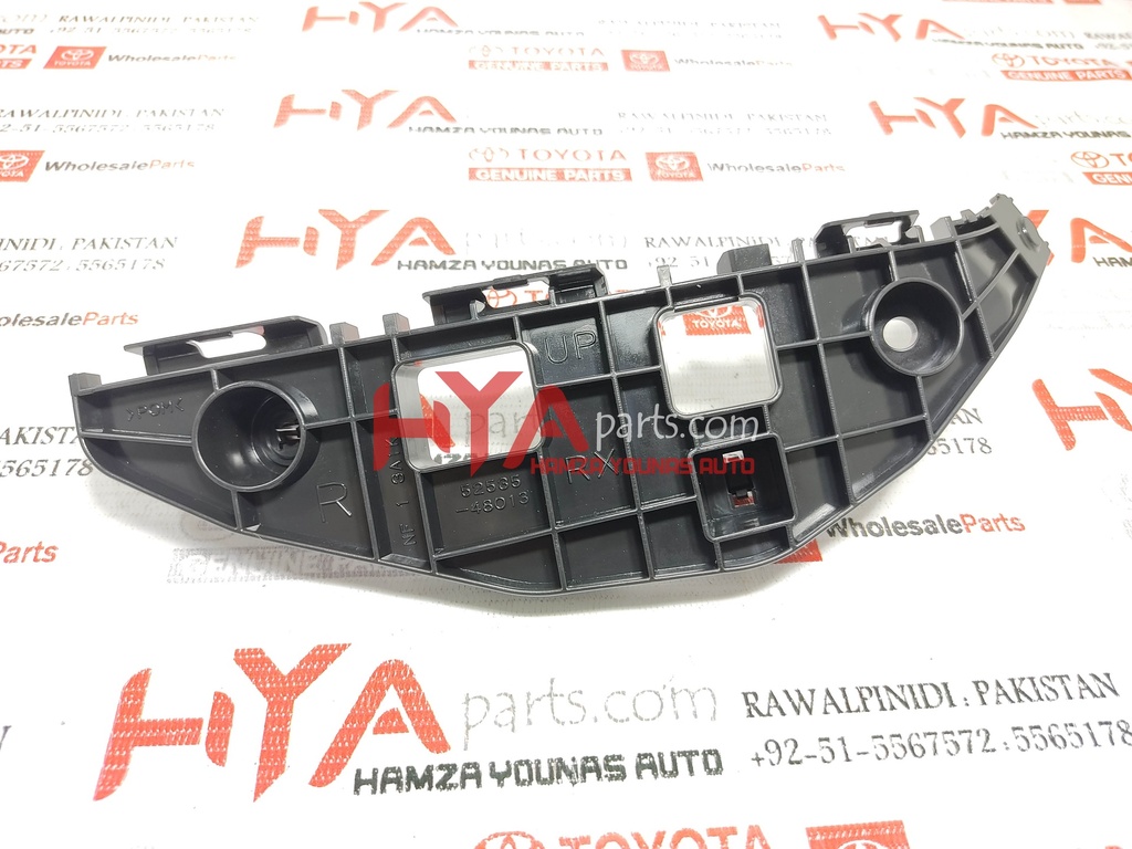 [52535-48013] RETAINER, FRONT BUMPER SIDE, RH (BUMPER SPACER)