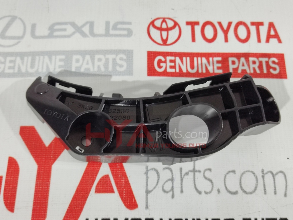 [52536-22080] RETAINER, FRONT BUMPER SIDE, LH (BUMPER SPACER)
