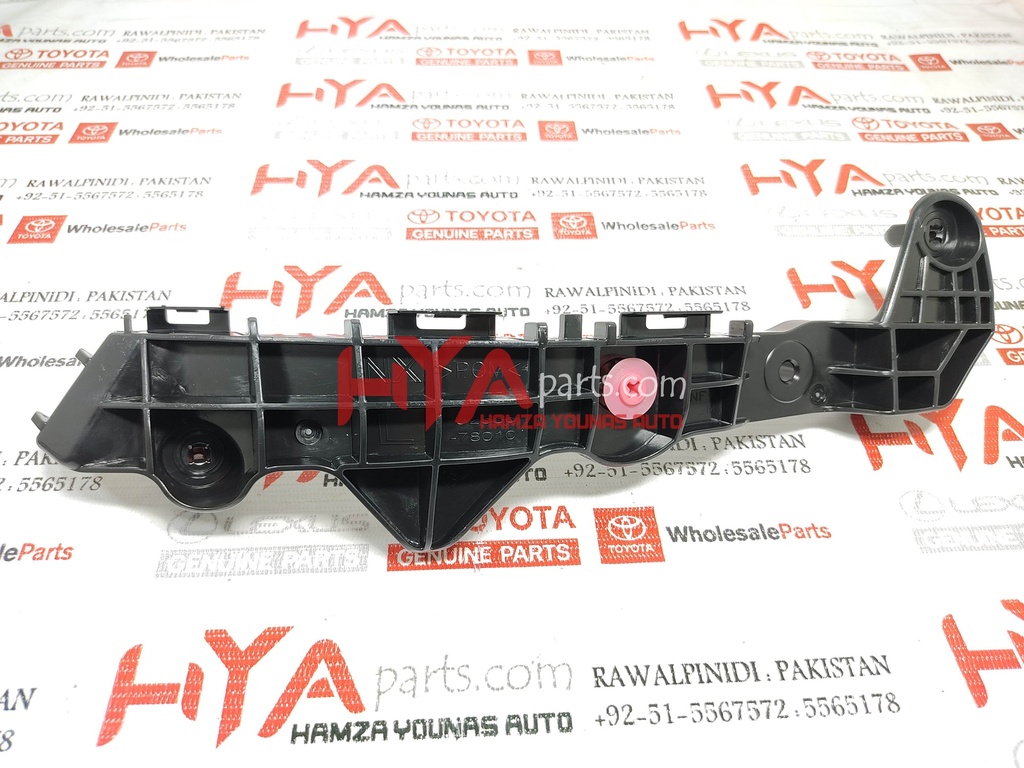 [52536-78010] RETAINER, FRONT BUMPER SIDE, LH (BUMPER SPACER)