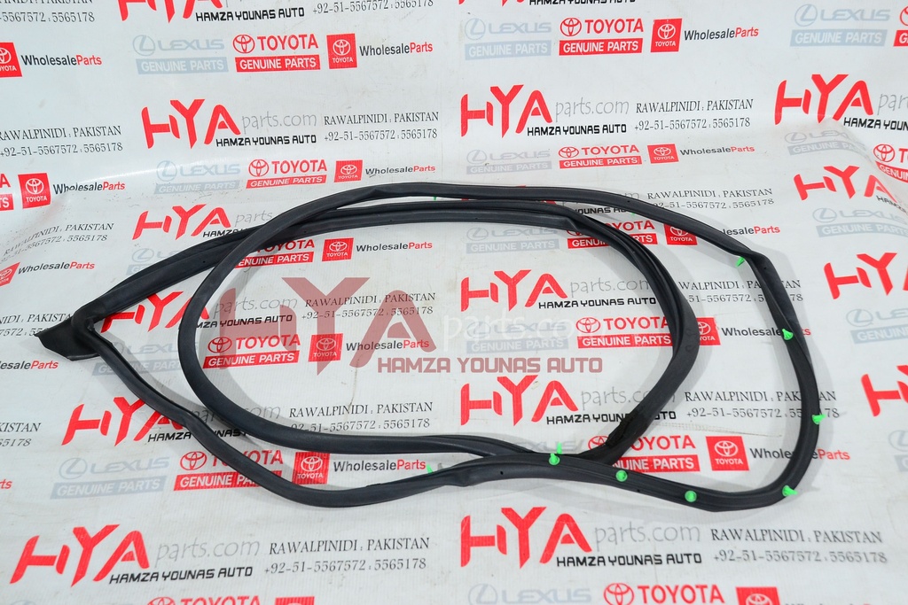 [67871-02260-OPM] WEATHERSTRIP, REAR DOOR, RH