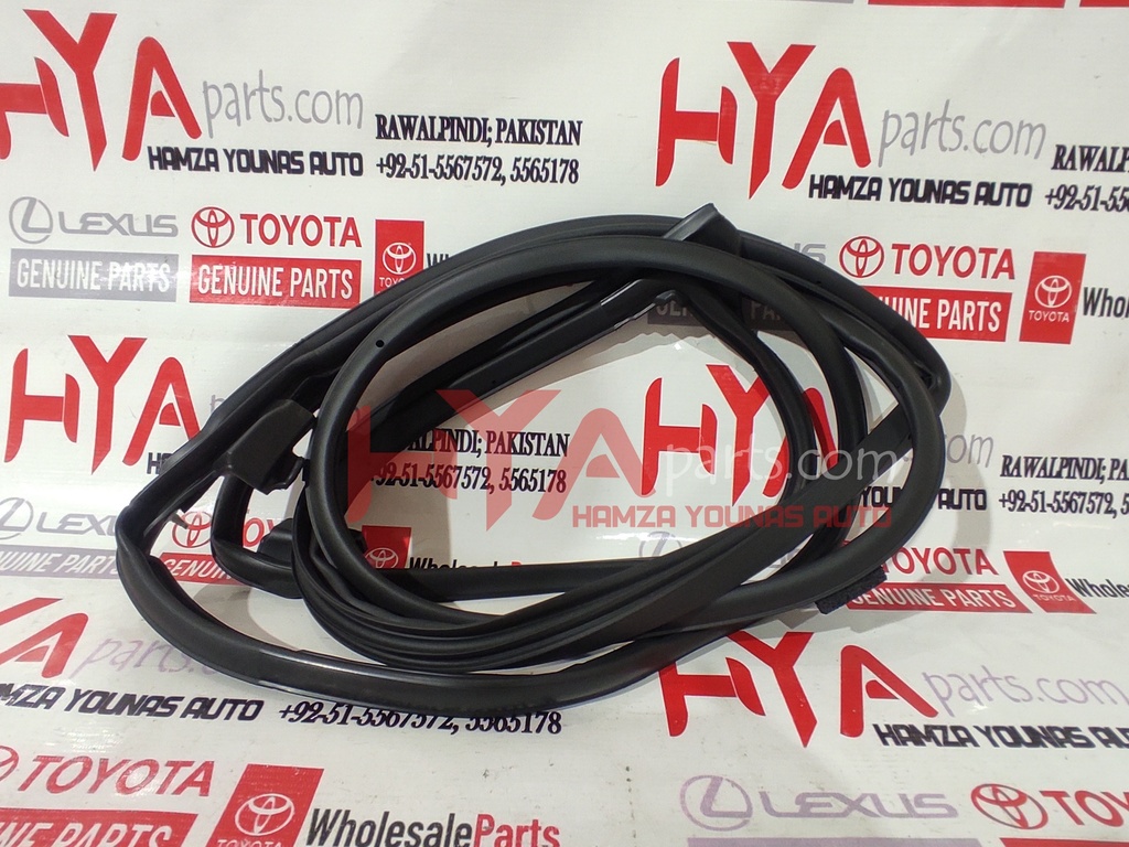 [67872-60120] WEATHERSTRIP, REAR DOOR, LH