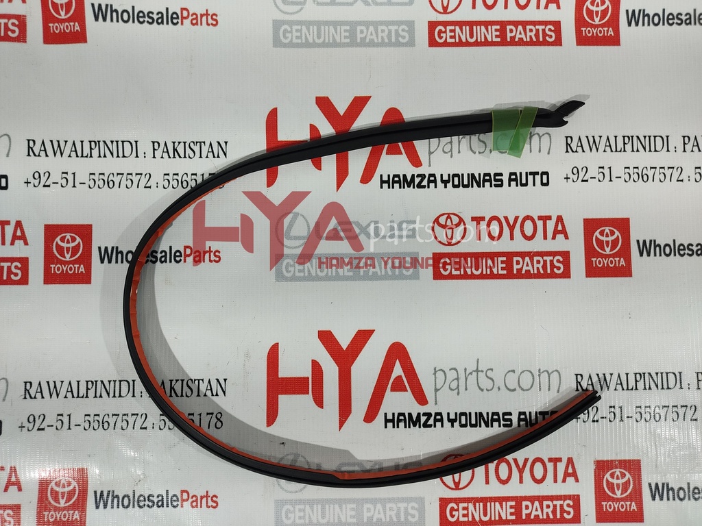 [67895-60030] WEATHERSTRIP, REAR DOOR, NO.3 RH