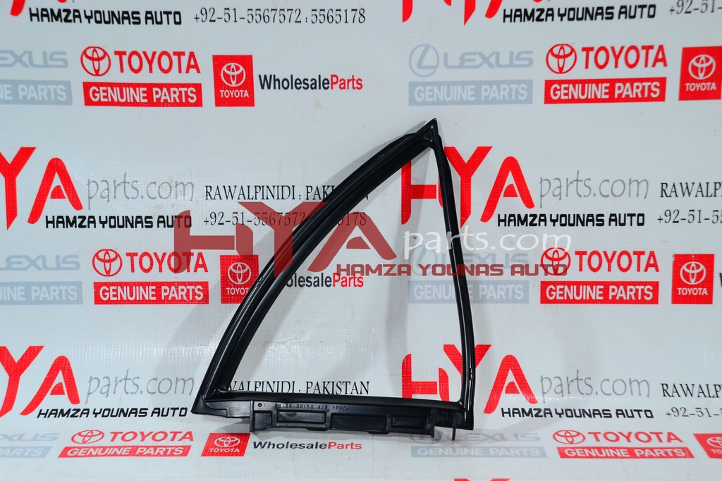 [68188-02130] WEATHERSTRIP, REAR DOOR QUARTER WINDOW, RH