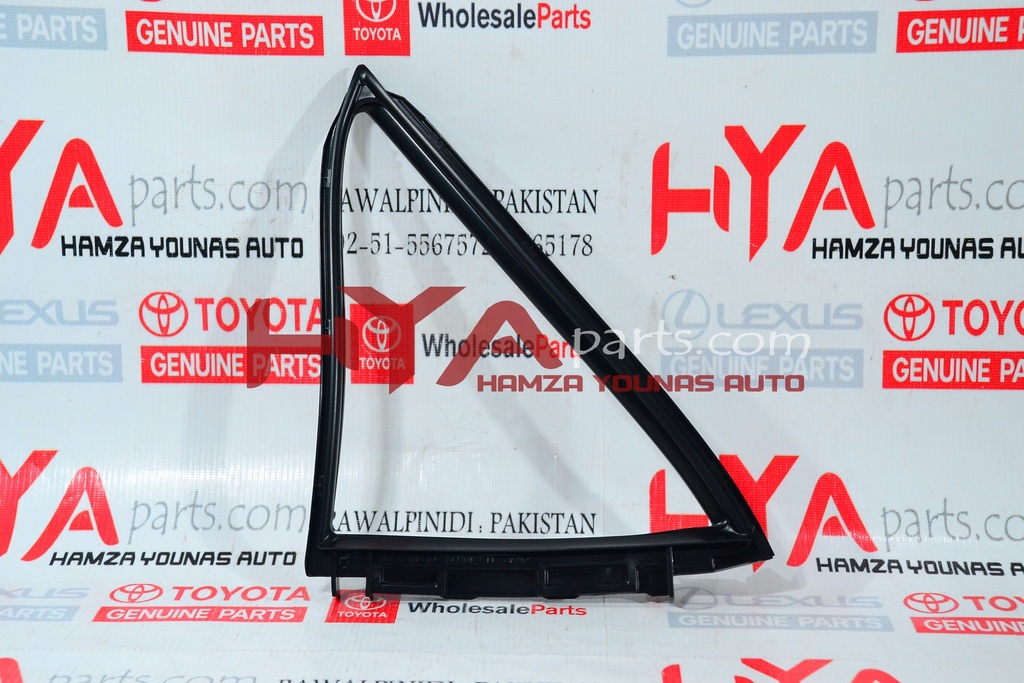 [68189-02130] WEATHERSTRIP, REAR DOOR QUARTER WINDOW, LH