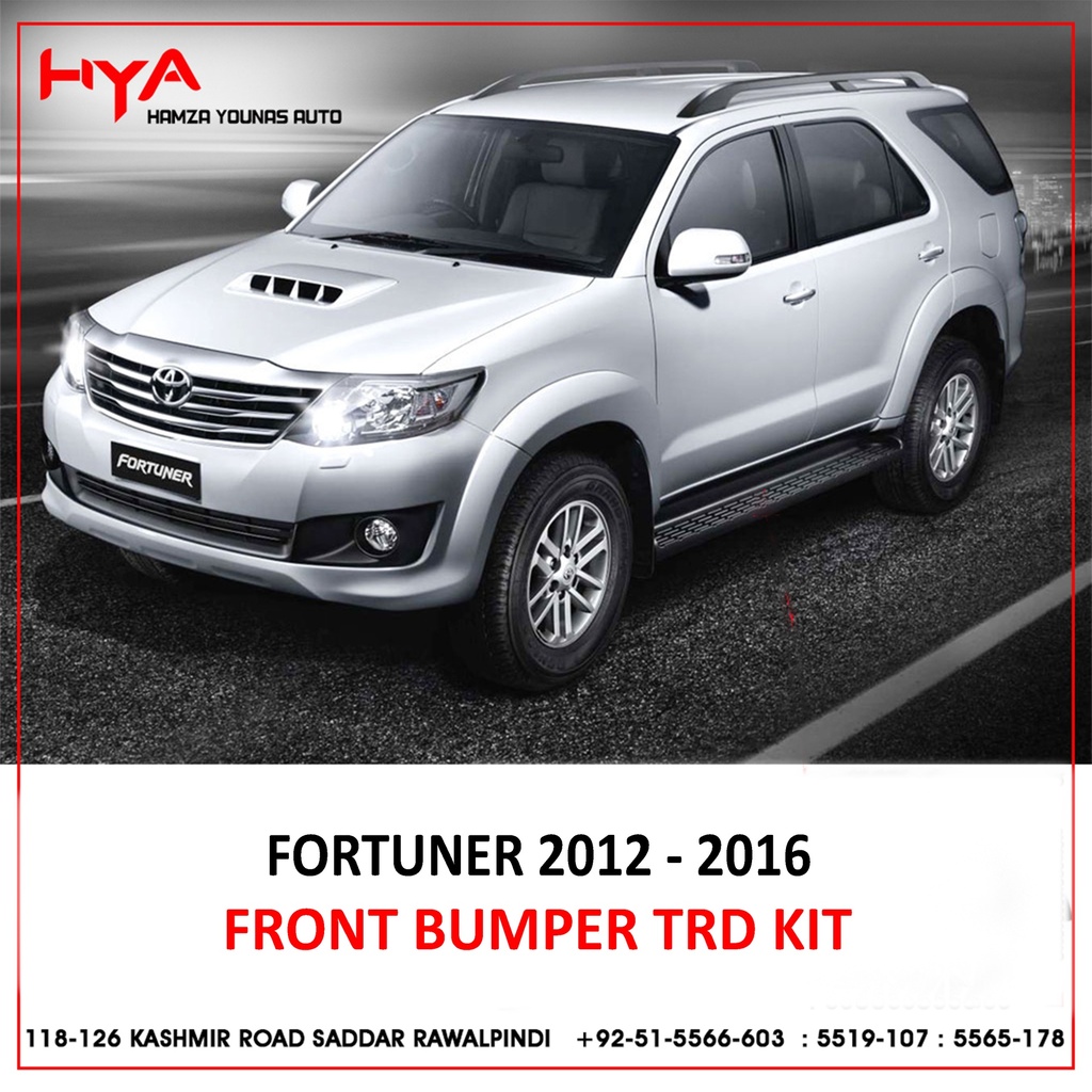FOOT BOARD COVERS FORTUNER 2012 - 2016