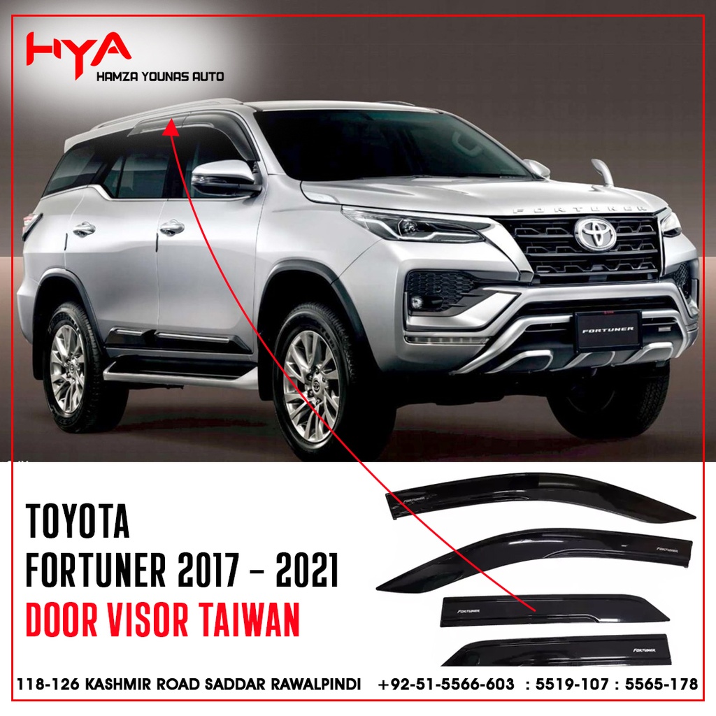 [DV-FORTUNER-17-TW] DV-FORTUNER-17-TW [DOOR VISOR FORTUNER 2017 - 2021 TAIWAN]