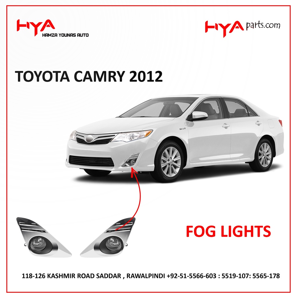 [FL CAMRY 2012-CH] FOG LIGHT SET  CAMRY 2012 CHINA