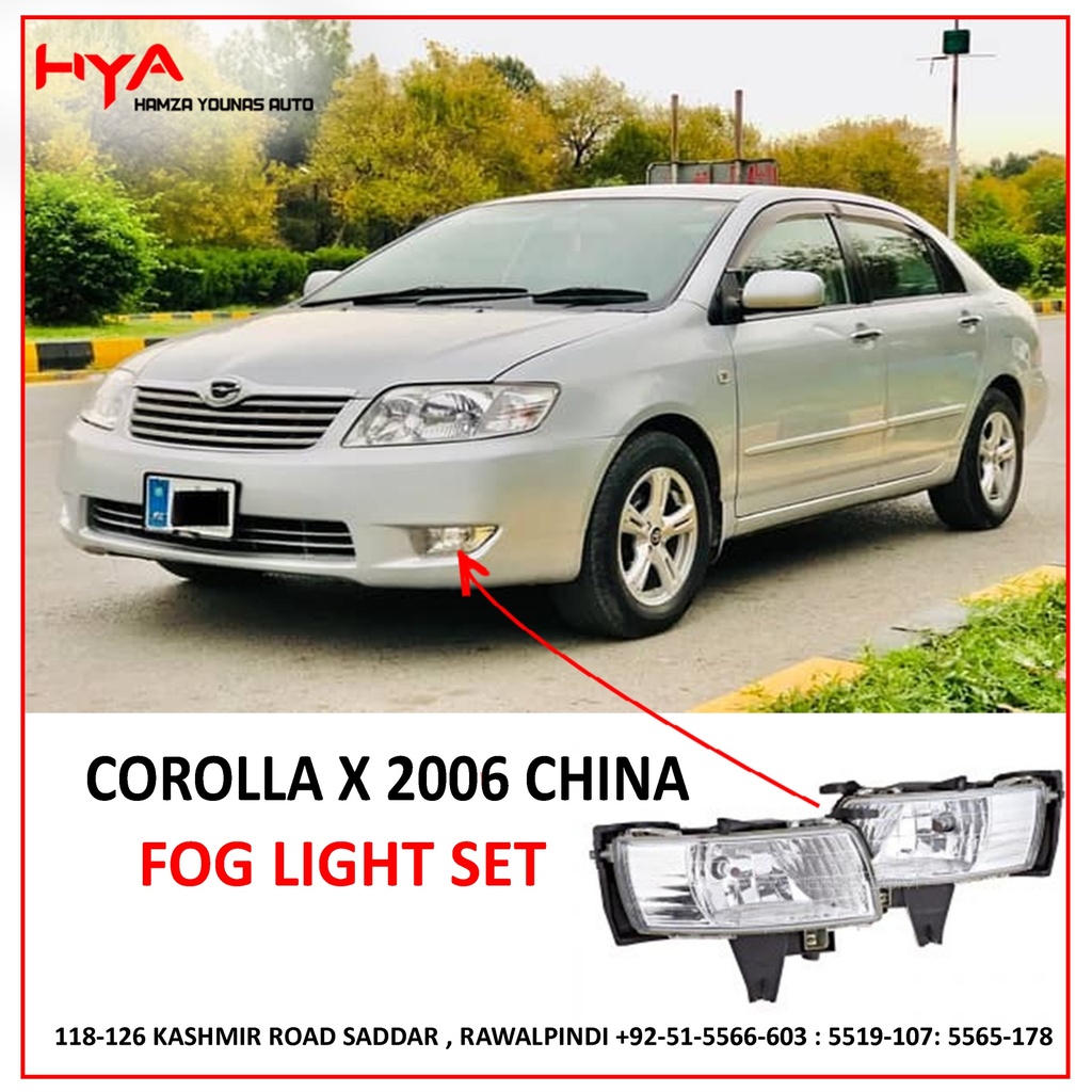 [FL COROLLA X 06-CH DALA] FOG LIGHT SET  COROLLA X 2006 CHINA